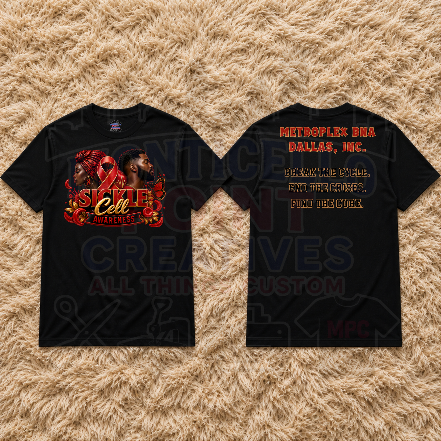 Break the Cycle. End the Crises. Find the Cure. (SICKLE CELL AWARENESS)