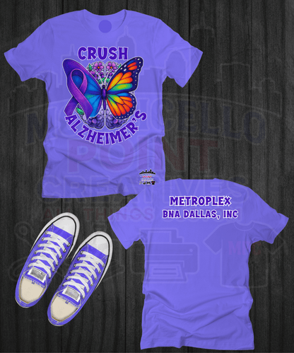 CRUSH ALZHEIMER'S (Butterfly)