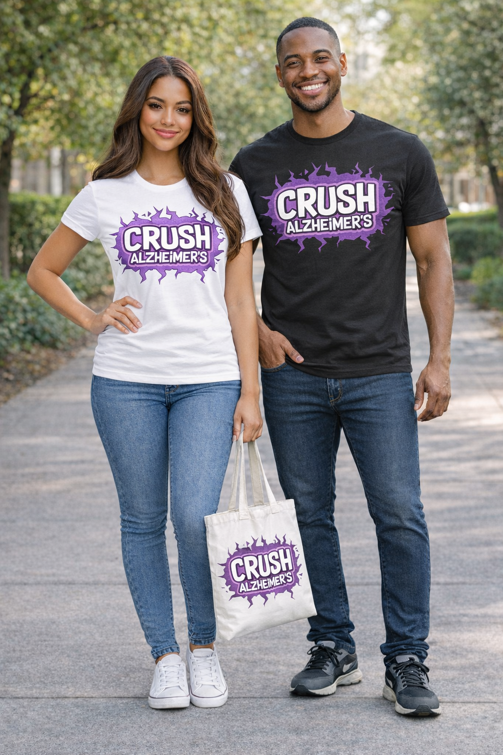 Crush Alzheimer's (Purple)