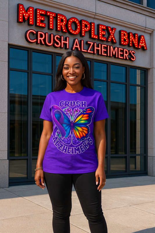 CRUSH ALZHEIMER'S (Butterfly)