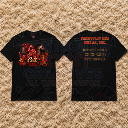 Break the Cycle. End the Crises. Find the Cure. (SICKLE CELL AWARENESS)