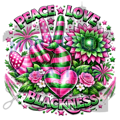 PEACE, LOVE & BLACKNESS