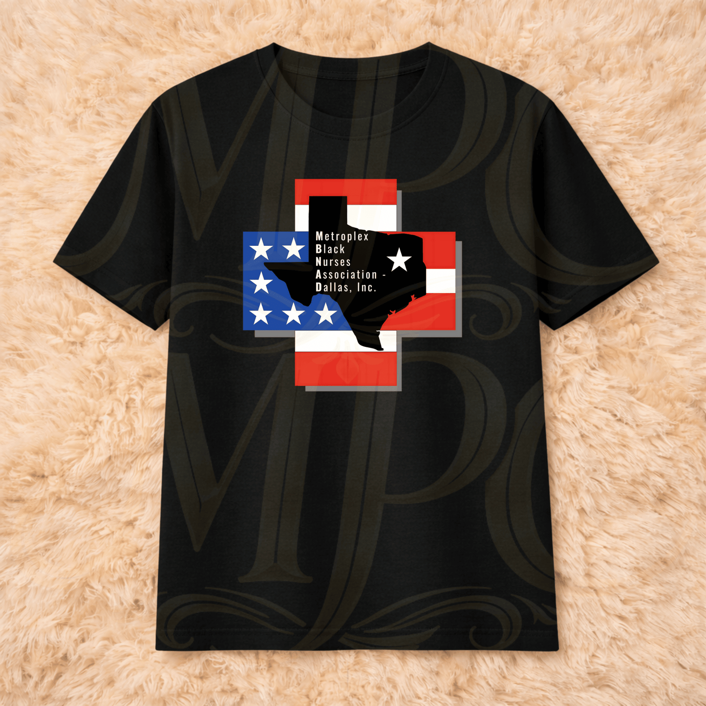 "The Professional" Black Nurse Tee