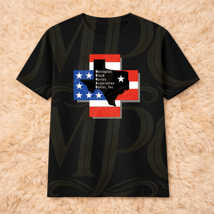 "The Professional" Black Nurse Tee